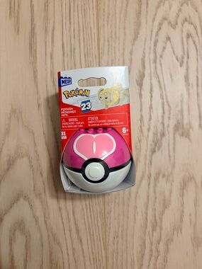 MEGA Construx Pokémon Fidough Love Ball Series 23 JCT19 Building Set 31 Pcs NEW